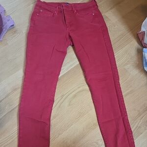 GAP Women's Bold Red Skinny Jeans